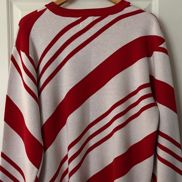 Disney Red and White Striped Mickey Sweater - Picture 2 of 2